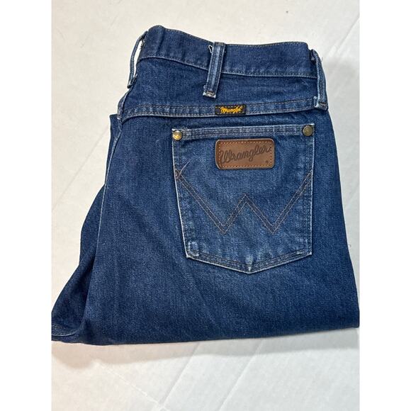 Wrangler Premium Performance Cowboy Cut Denim Jeans Mens 36 X 30 Blue 47MWZPW - Picture 7 of 9
